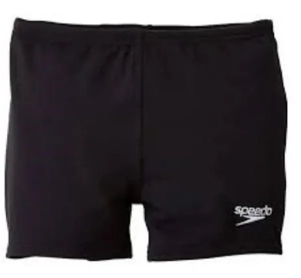 Traje de Baño Olímpico Speedo Basic Short Niño Negro